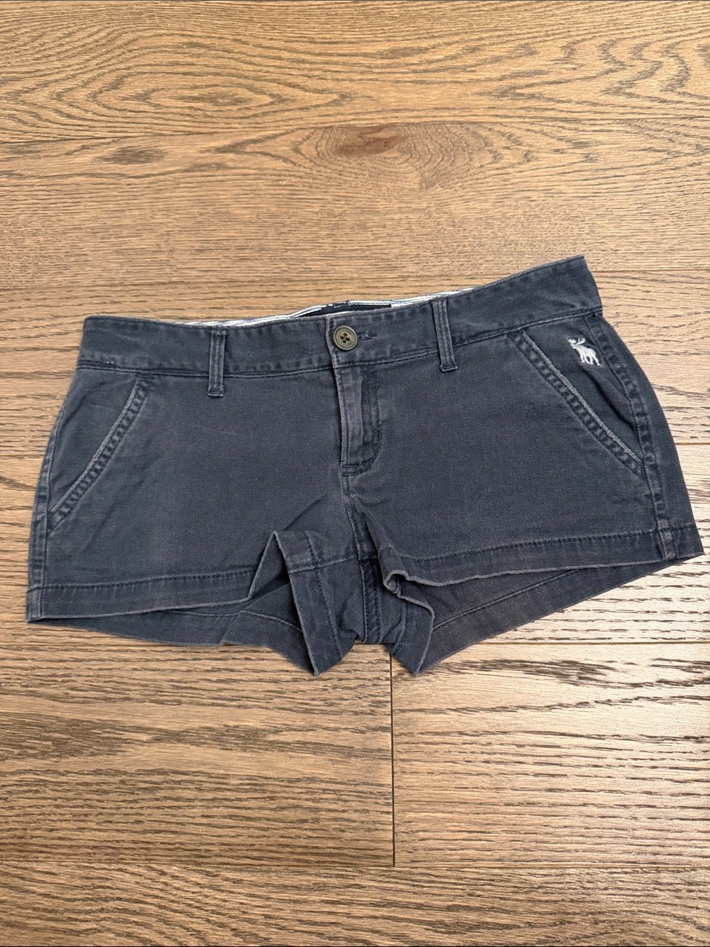 Abercrombie & Fitch Girls Charcoal Shorts